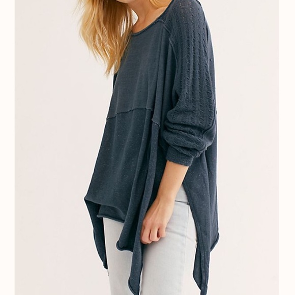 Free People Tops - 🌟HOST PICK🌟NEW FREE PEOPLE  top sweatshirt